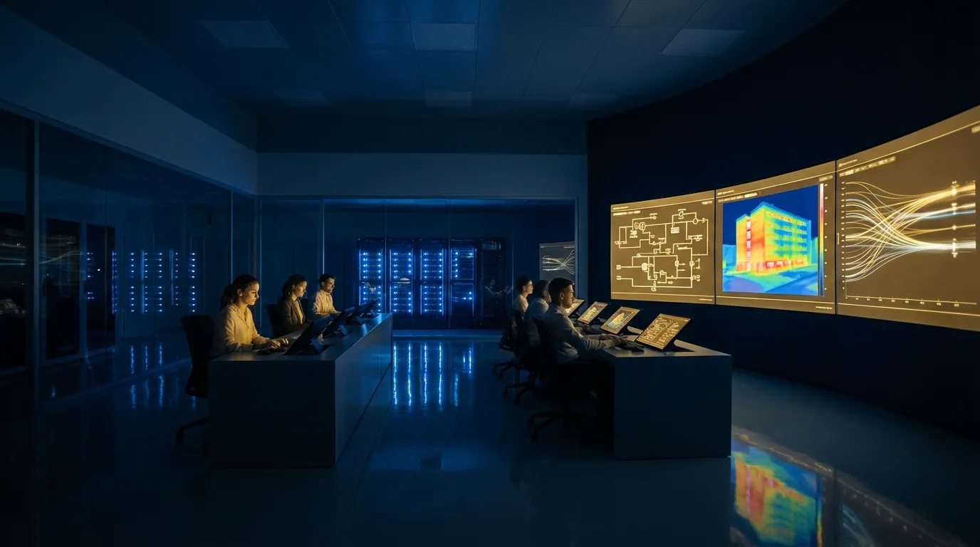 智慧空調與 BMS 建築管理系統：從自動化控制到 AI 驅動節能